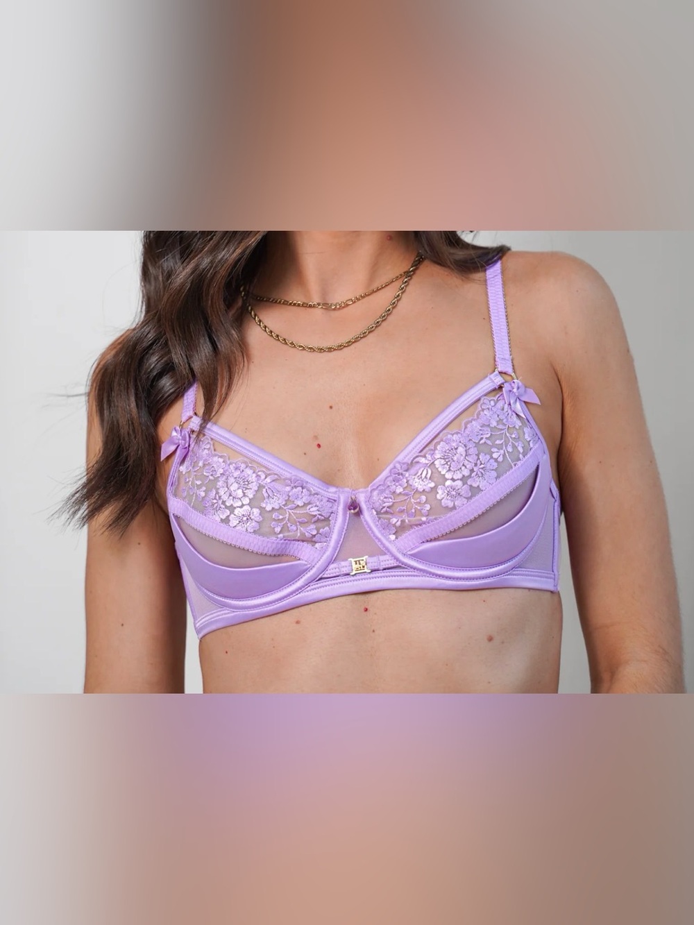 Victory balconnet set Lilas - M++ 34G